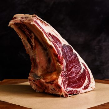 Roast Sirloin Of Rare Breed Beef On Bone (Deposit)