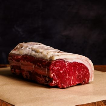 Roast Sirloin Of Rare Breed Beef Off Bone (Deposit)